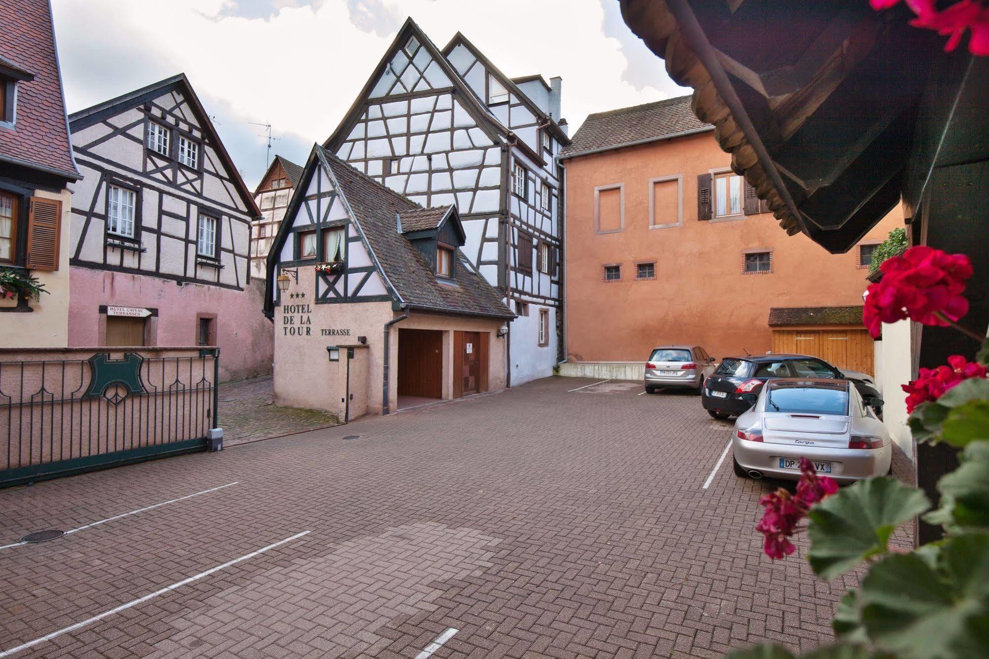 Hotel De La Tour Ribeauvillé Exteriér fotografie